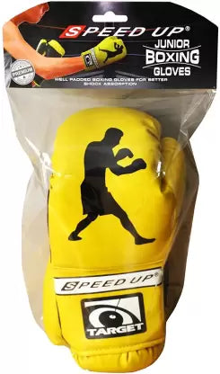 Speed Up Junior Boxing Gloves for Kids Indoor Training (Multicolour)