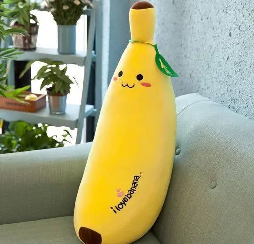 Banana Stuffed Animal, Plush Toys Banana Pillow Long Pillow Sleeping Doll Plush Cute Doll For Kids