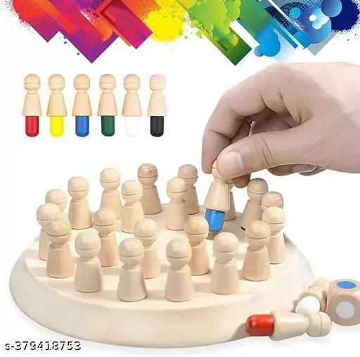 Memory Chess Game for Kids - Multicolour