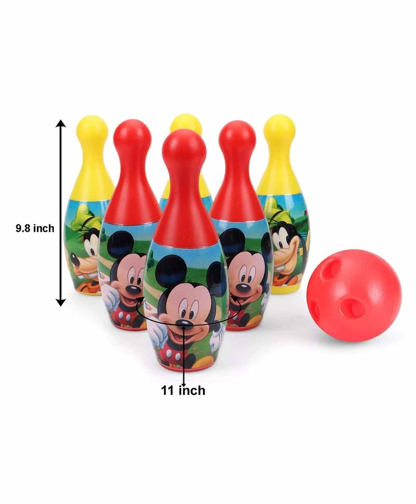 Itoys Bowling Pins Toy Set Fun Bowling Game for Kids Featuring Iconic Characters | Ideal for Active Play and Skill Development