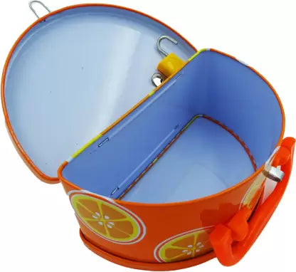 Semicircular Shape Coin Bank with Lock & Keys – Designer Piggy Bank for Kids Pack Of 2 (Multicolor)