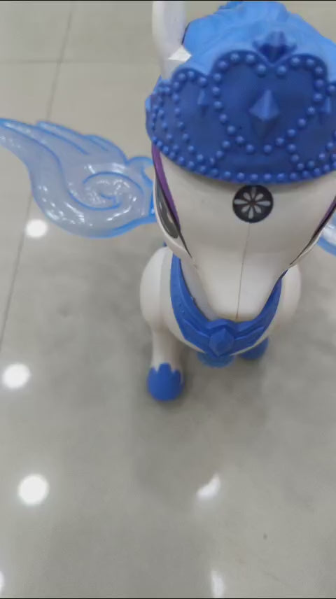 Battery Operated Unicorn Toy for Kids - Color May Vary - Assorted
