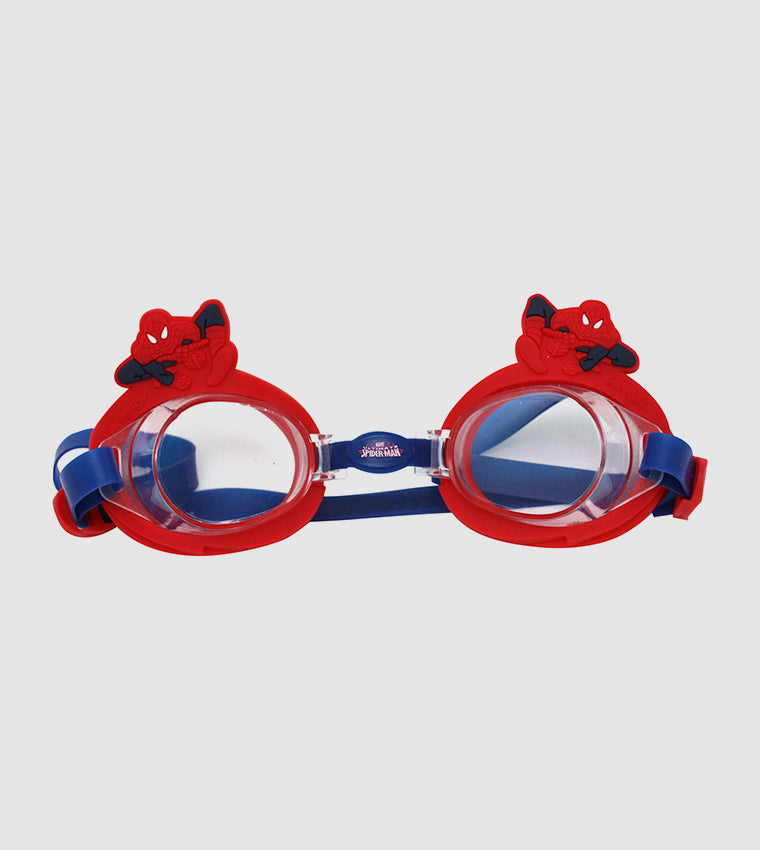 Kids Swimming Goggles Safe Soft Silicone No Leaking Crystal Clear Swim Goggles - Assorted Spiderman