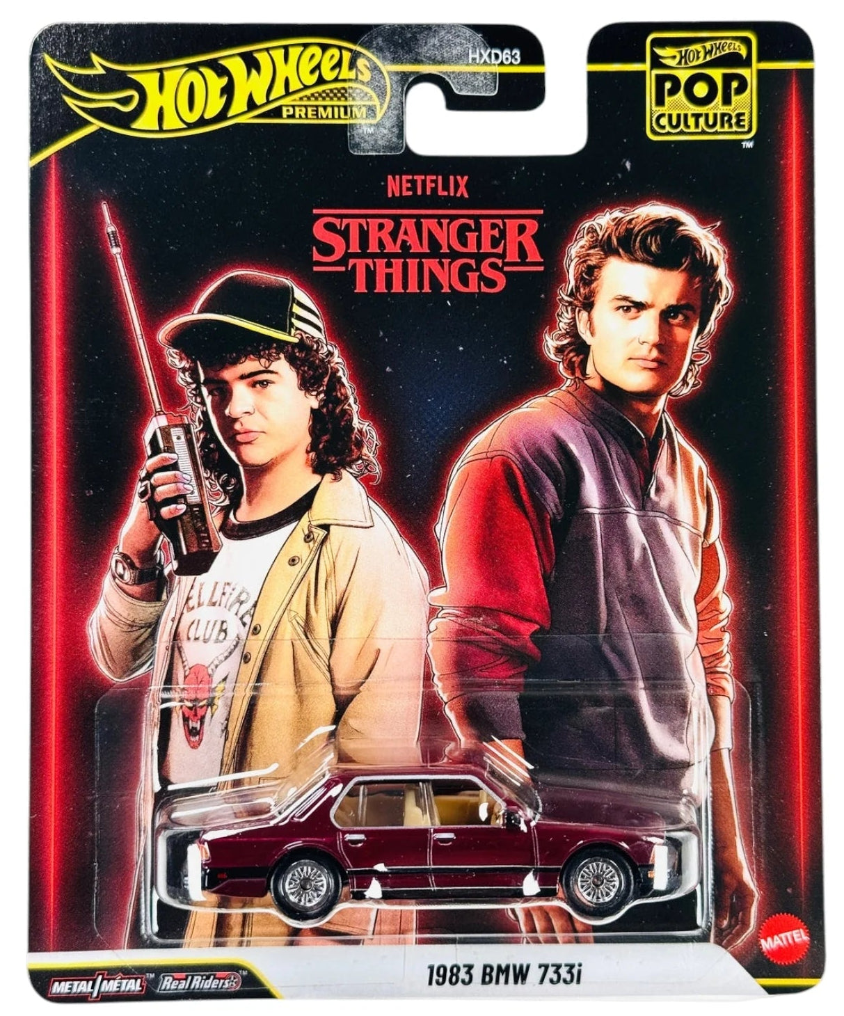 Hot Wheels Imported Premium - Pop Culture 2026 - Stranger Things - 1983 BMW 733i