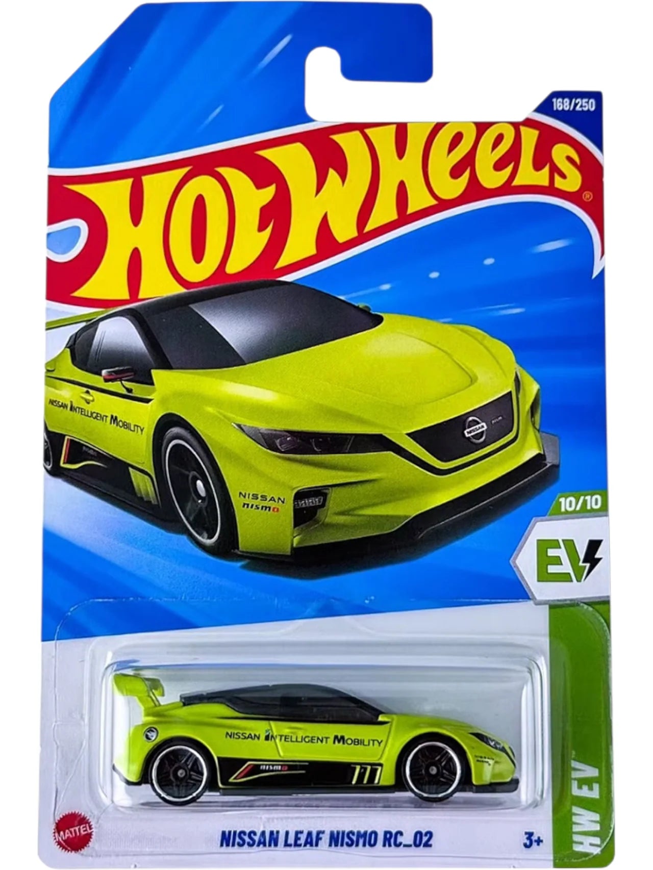 Hot Wheels Mainline - Nissan Leaf Nismo RC_02 - Treasure Hunt - JBC27 - Long Card