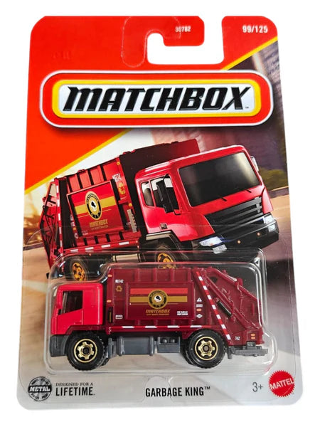Matchbox Cars 2025 - Combo Pack of 2 Pcs - 1986 Volvo 240 & Garbage King - 30782-95CM - 1