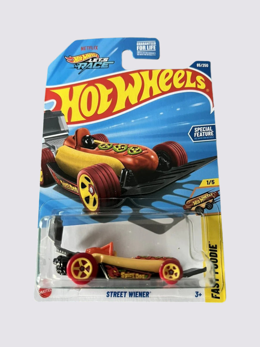 Hot Wheels Mainline - K Case 2025 | L Case 2025 - Street Wiener - HW Fast Foodie - Long Card