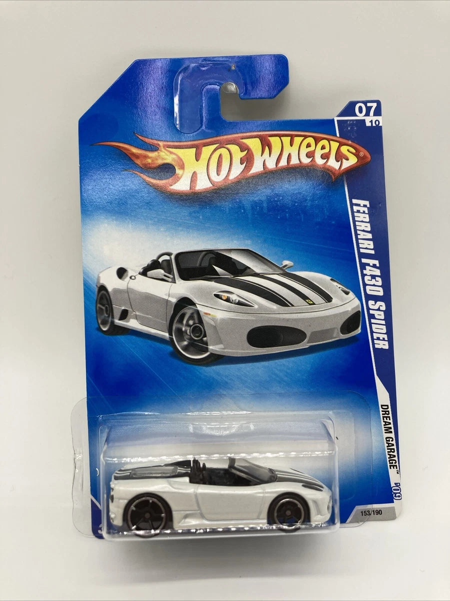 Hot Wheels Imported Premium - Dream Garage - Ferrari F430 Spider - White
