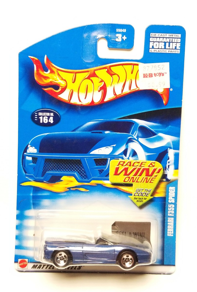 Hot Wheels Imported Edition - Ferrari F355 Spider - Blue