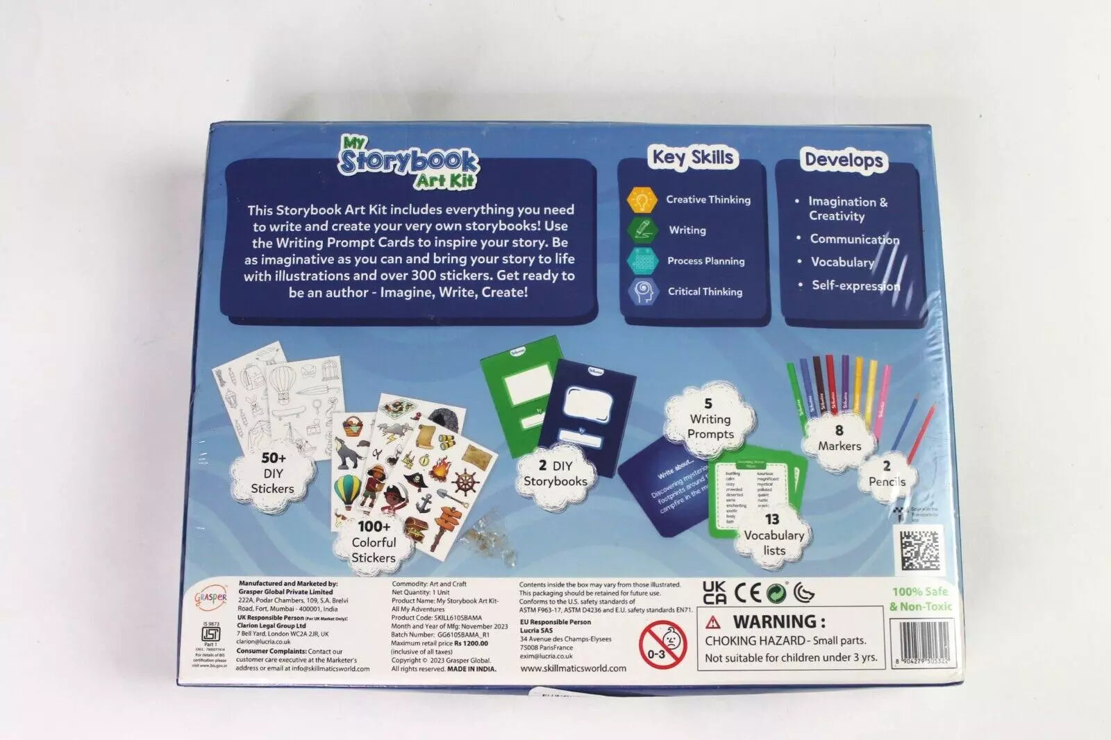 Skillmatics Storybook Art Kit - All My Adventures Art Kit for Kids