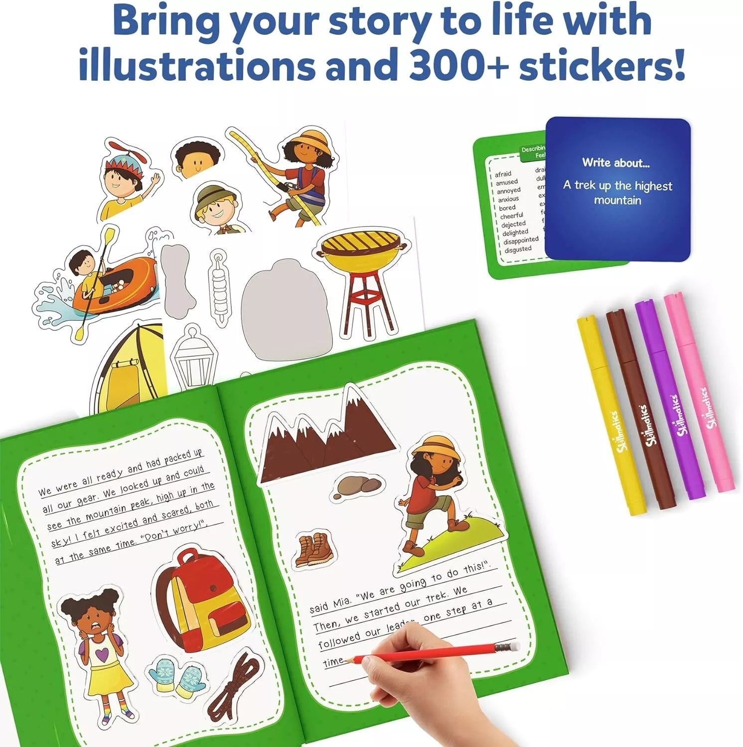 Skillmatics Storybook Art Kit - All My Adventures Art Kit for Kids