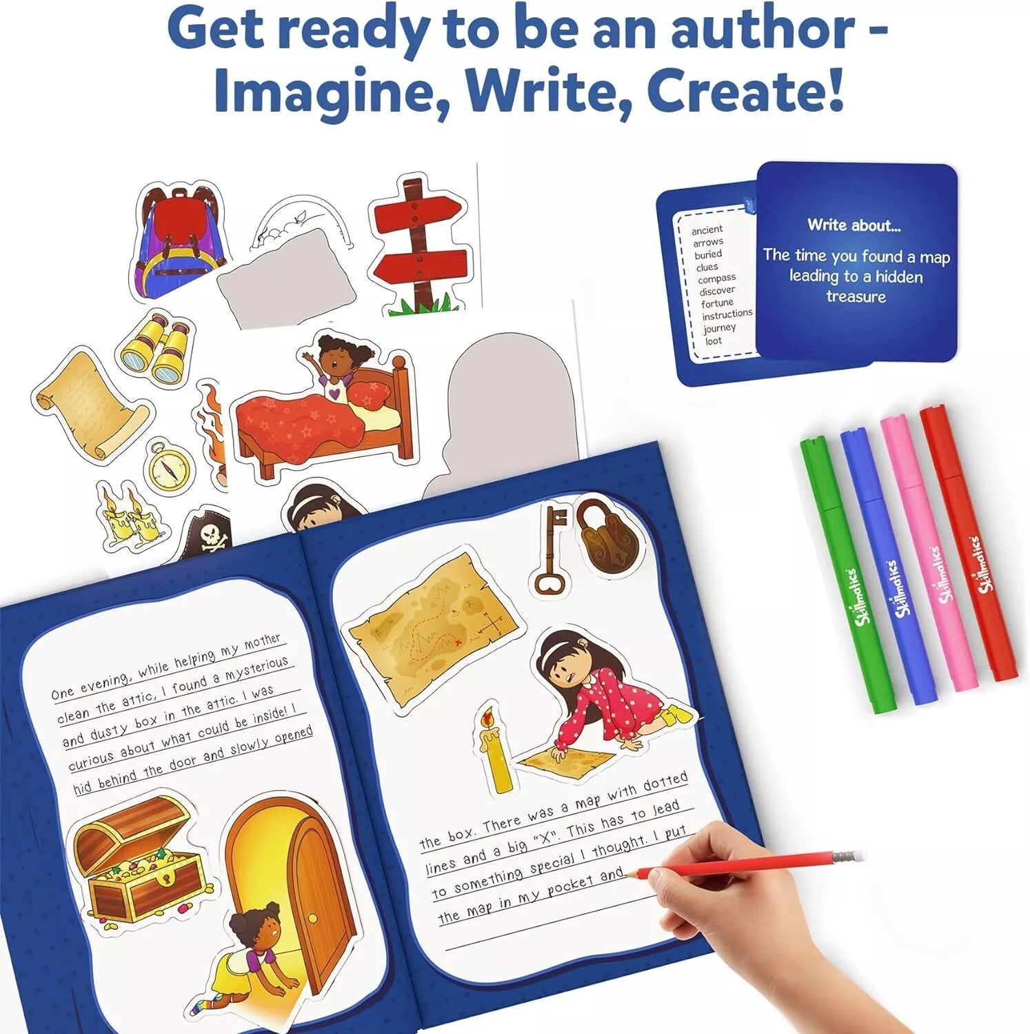 Skillmatics Storybook Art Kit - All My Adventures Art Kit for Kids