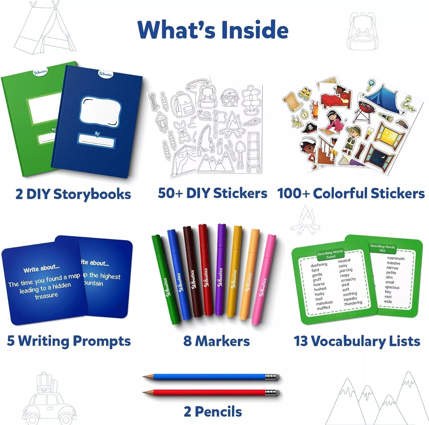 Skillmatics Storybook Art Kit - All My Adventures Art Kit for Kids