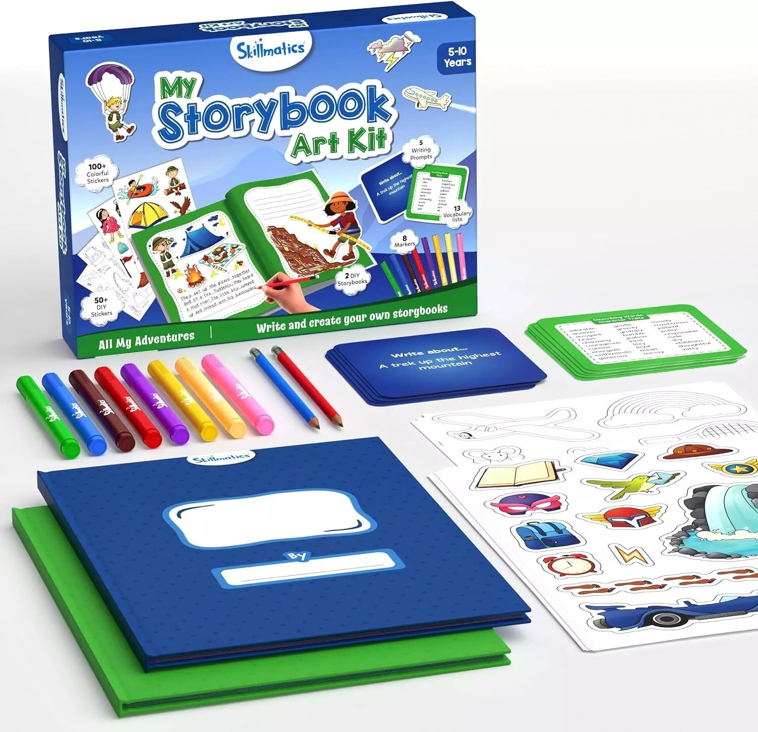 Skillmatics Storybook Art Kit - All My Adventures Art Kit for Kids