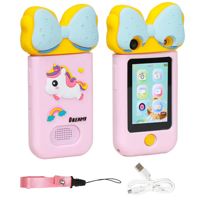 Cots and Cuddles Cute Animal Design Kids Smartphone Toy Cell Phone for Kids - Multicolor