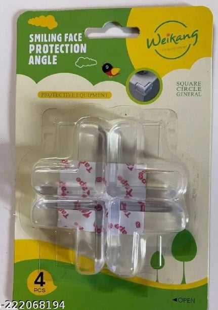 Corner Edge Protector for Furniture - Childproof Safety Table Corner Guards | Flexible PVC | Pack of 1 Pcs | 4 Corner Guard