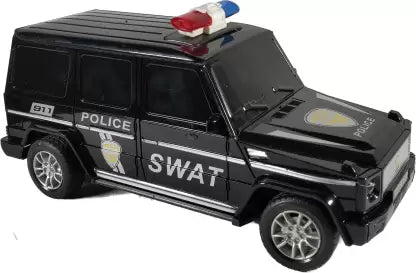 Street Speed Patrol Police Car – 1:14 Scale 4-Channel RC Jeep for Kids (Multicolor)